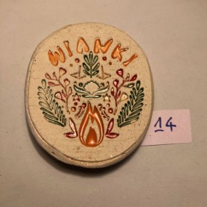 Magnes ceramiczny Wianki #14