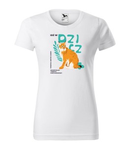 Koszulka TuPN “Dzicz” (biała damska)